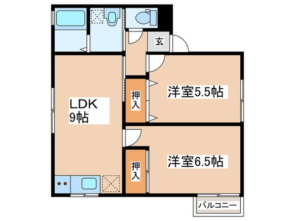 シティハイム　ラ・クレマンスの物件間取画像